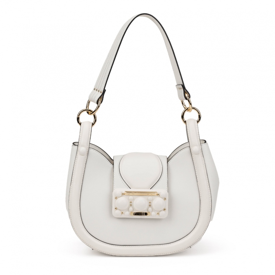 Cromia Дамска бяла чанта Divina - изглед 1