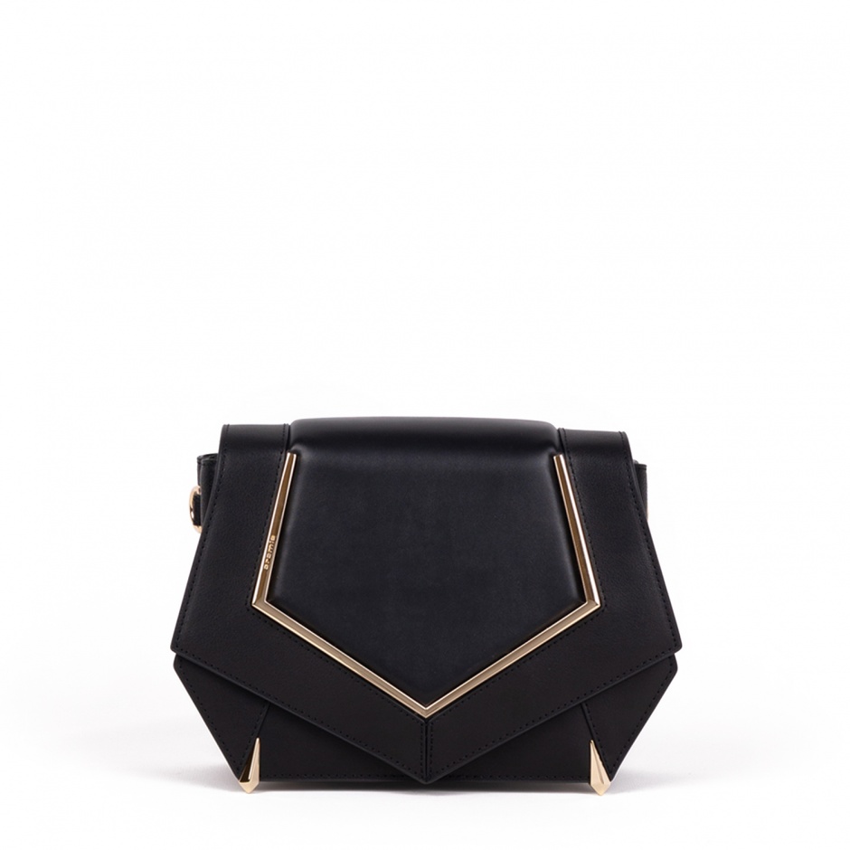 Cromia Дамска черна чанта - изглед 1