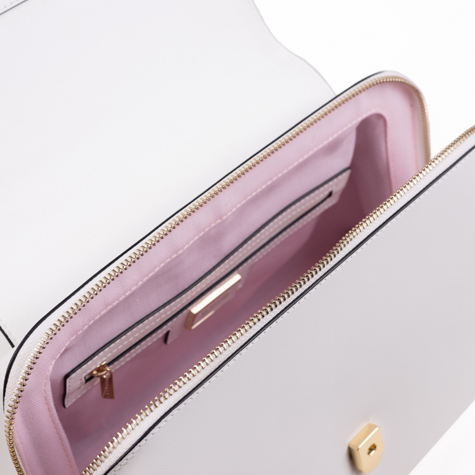 Cromia Дамска бяла чанта - изглед 3