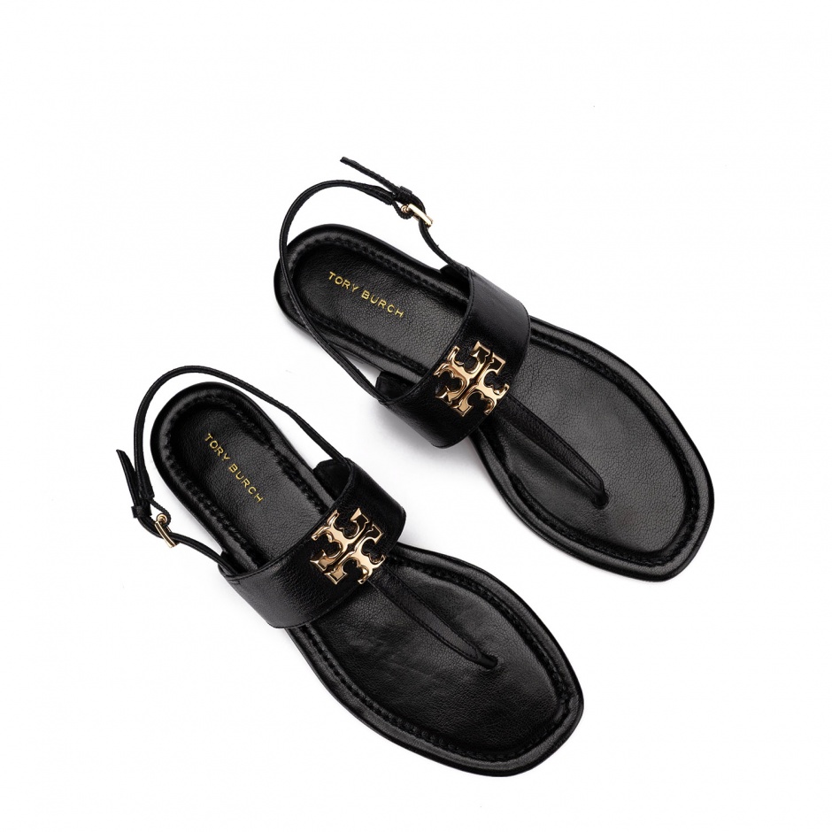 TORY BURCH Дамски черни сандали - изглед 3 - Pepina TORY BURCH Дамски черни сандали - изглед 3