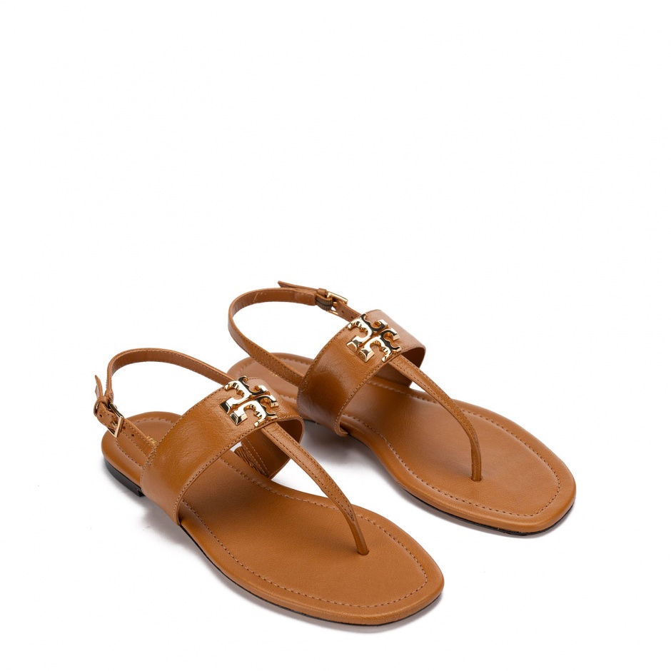 TORY BURCH Дамски кафяви сандали - изглед 2 - Pepina TORY BURCH Дамски кафяви сандали - изглед 2