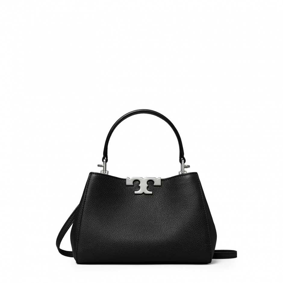 TORY BURCH Дамска черна чанта Mini Eleanor - изглед 1 - Pepina TORY BURCH Дамска черна чанта Mini Eleanor - изглед 1