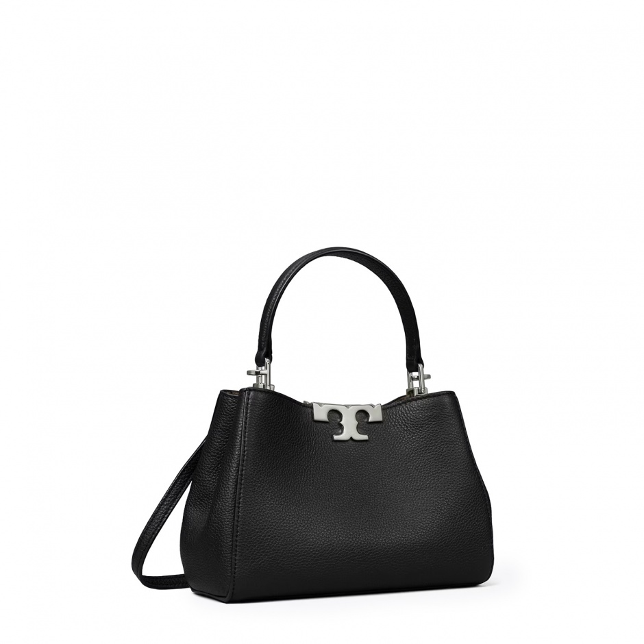 TORY BURCH Дамска черна чанта Mini Eleanor - изглед 2 - Pepina TORY BURCH Дамска черна чанта Mini Eleanor - изглед 2