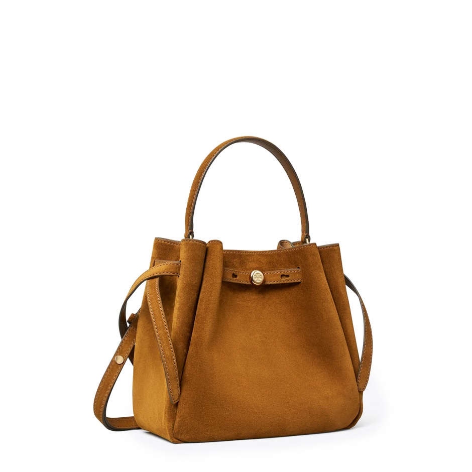 TORY BURCH Дамска кафява чанта Romy - изглед 2