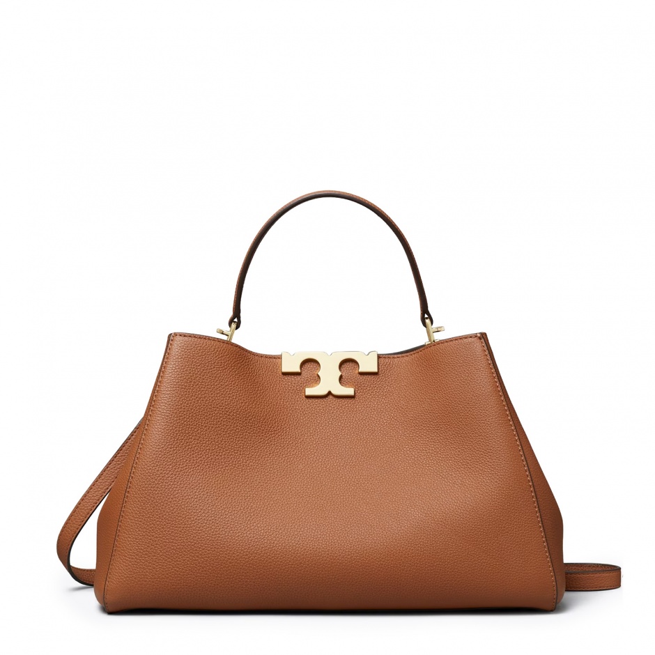 TORY BURCH Дамска кафява чанта Eleanor - изглед 1 - Pepina TORY BURCH Дамска кафява чанта Eleanor - изглед 1