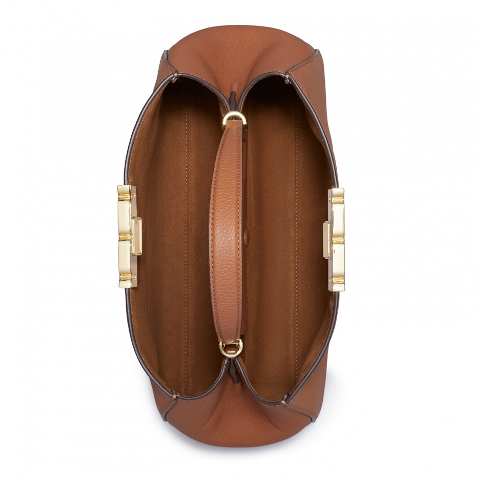 TORY BURCH Дамска кафява чанта Eleanor - изглед 4 - Pepina TORY BURCH Дамска кафява чанта Eleanor - изглед 4