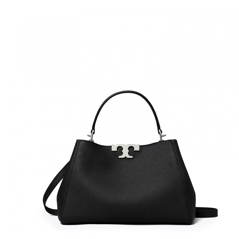 TORY BURCH Дамска черна чанта Medium Eleanor - изглед 1 - Pepina TORY BURCH Дамска черна чанта Medium Eleanor - изглед 1