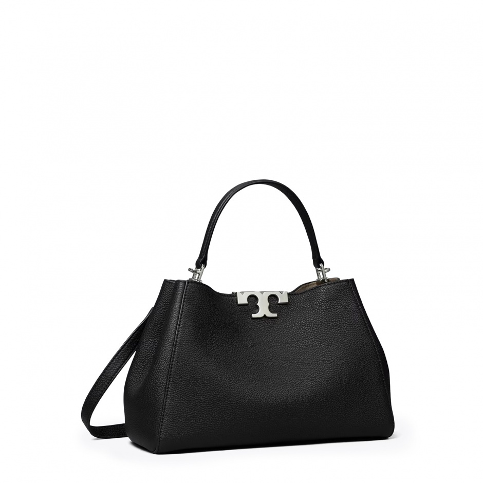 TORY BURCH Дамска черна чанта Medium Eleanor - изглед 2 - Pepina TORY BURCH Дамска черна чанта Medium Eleanor - изглед 2