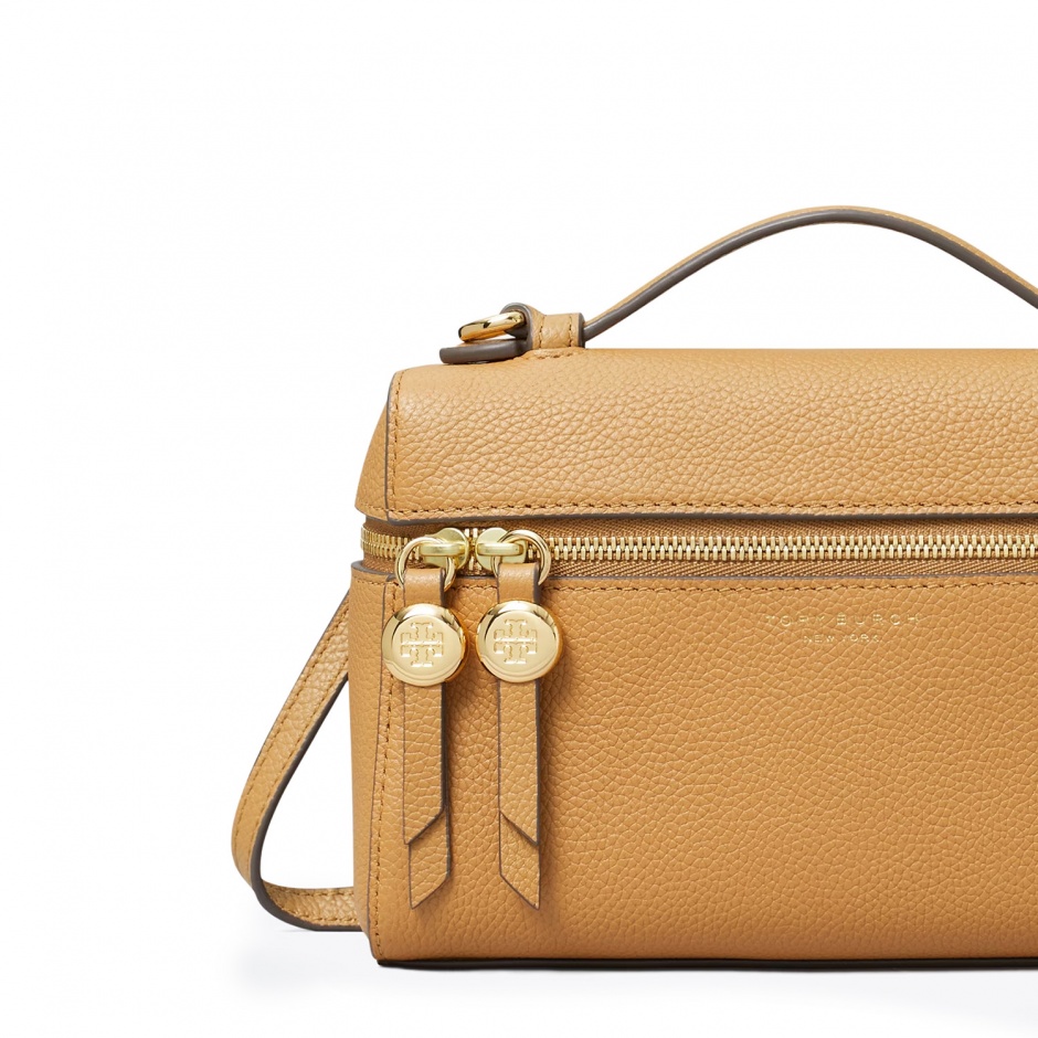 TORY BURCH Дамска бежова чанта Slim Romy - изглед 4 - Pepina TORY BURCH Дамска бежова чанта Slim Romy - изглед 4