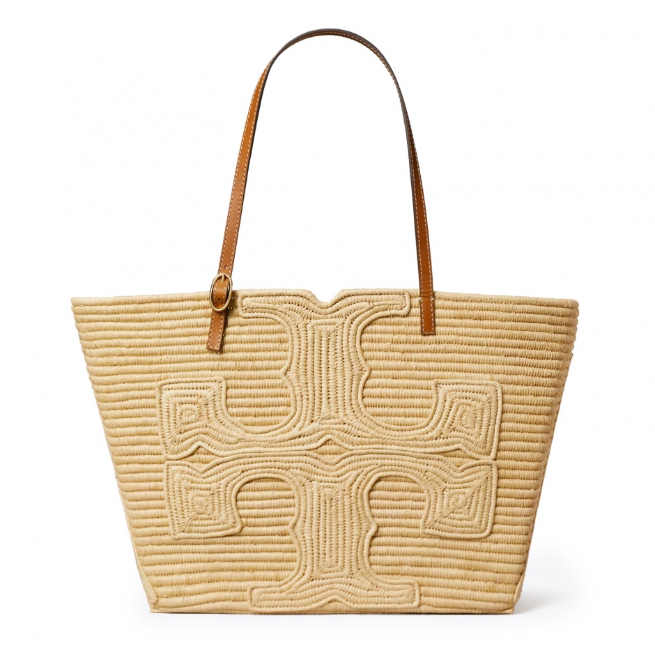 TORY BURCH Дамска чанта рафия Ella - изглед 1 - Pepina TORY BURCH Дамска чанта рафия Ella - изглед 1