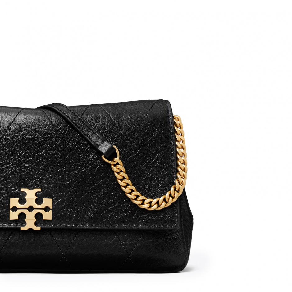 TORY BURCH Дамска чарна чанта Charlie - изглед 3 - Pepina TORY BURCH Дамска чарна чанта Charlie - изглед 3