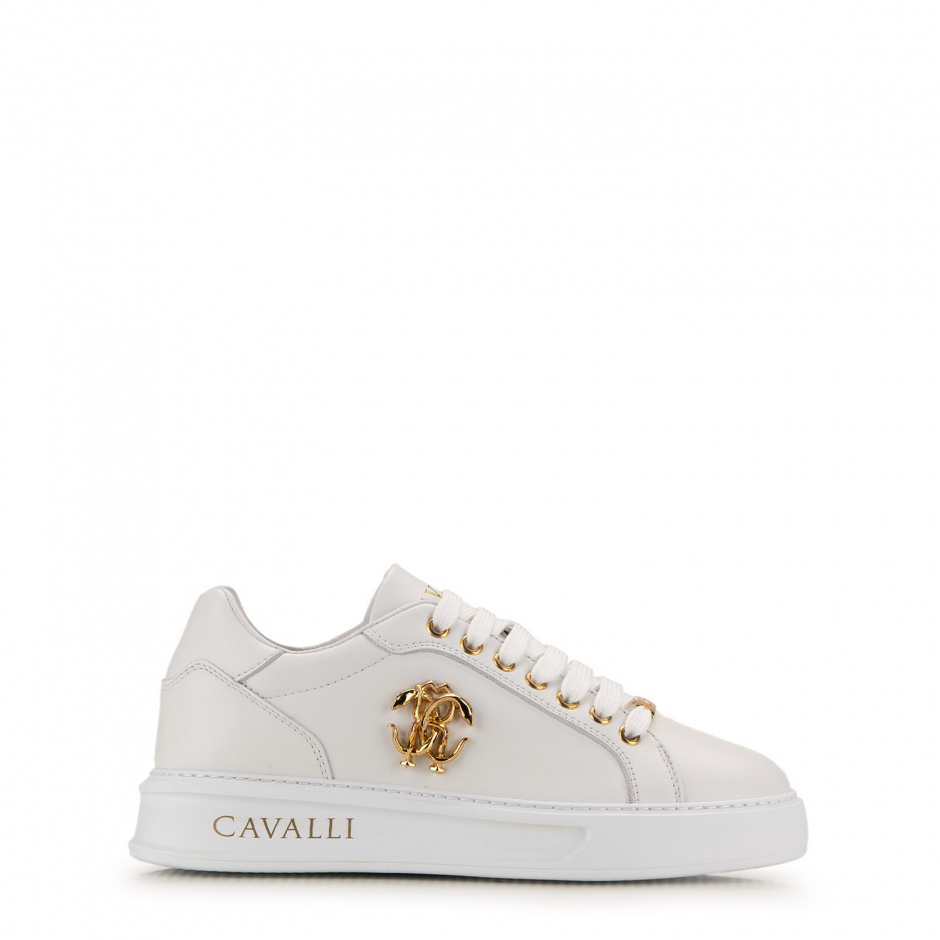 Roberto Cavalli Дамски бели спортни обувки - изглед 1