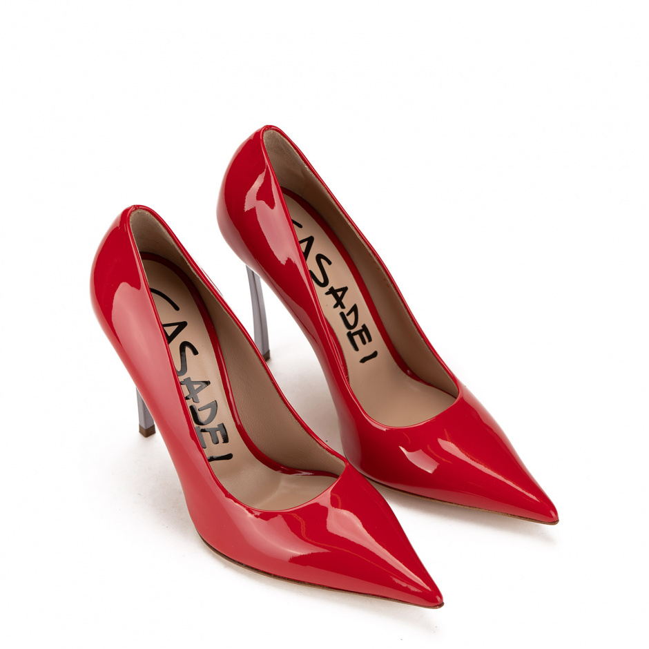Casadei Дамски червени обувки с ток 