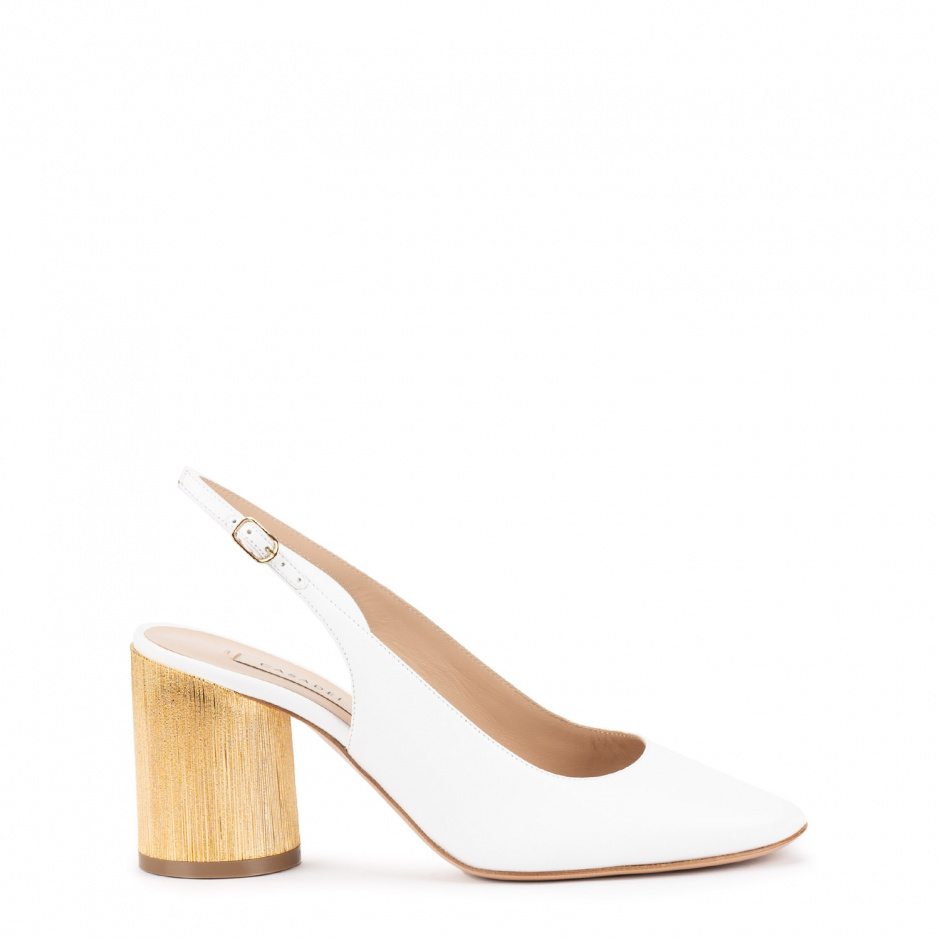Casadei Дамски елегантни бели обувки - изглед 1