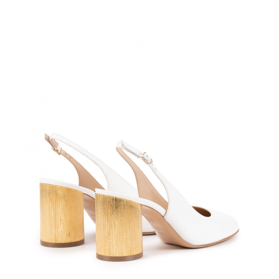 Casadei Дамски елегантни бели обувки - изглед 3