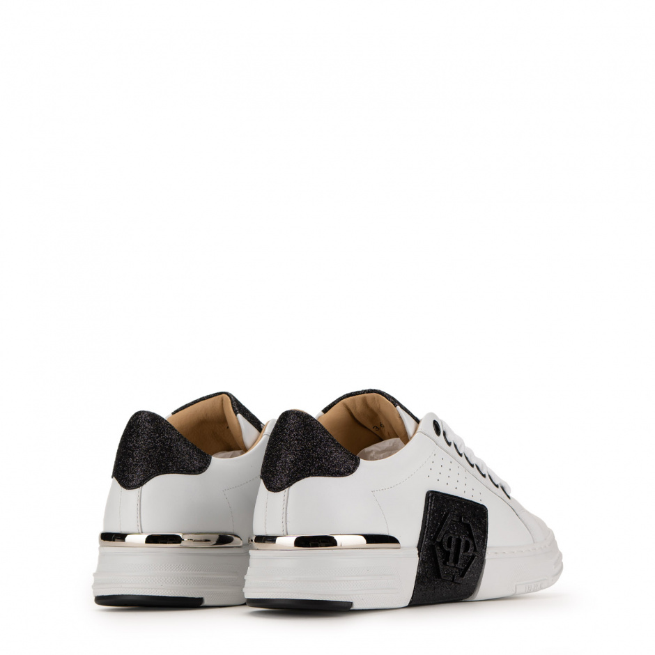 Philipp Plein Дамски бели спортни обувки - изглед 4