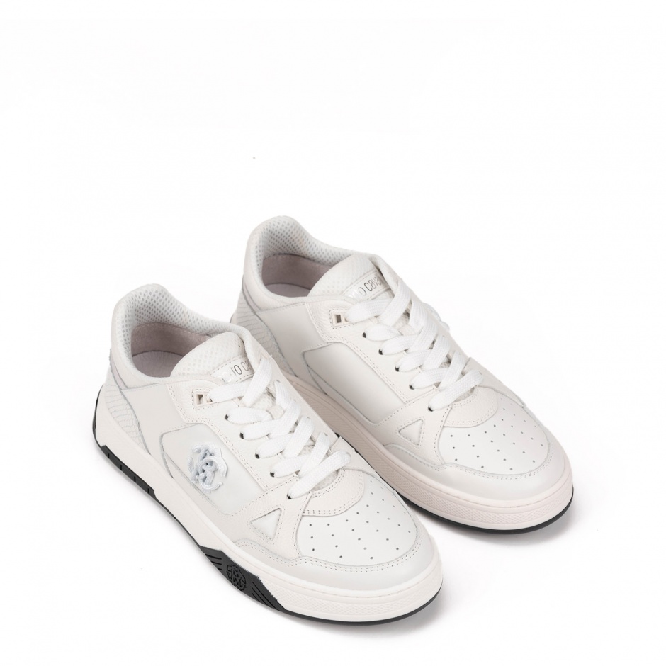 Roberto Cavalli Мъжки бели спортни обувки - изглед 2