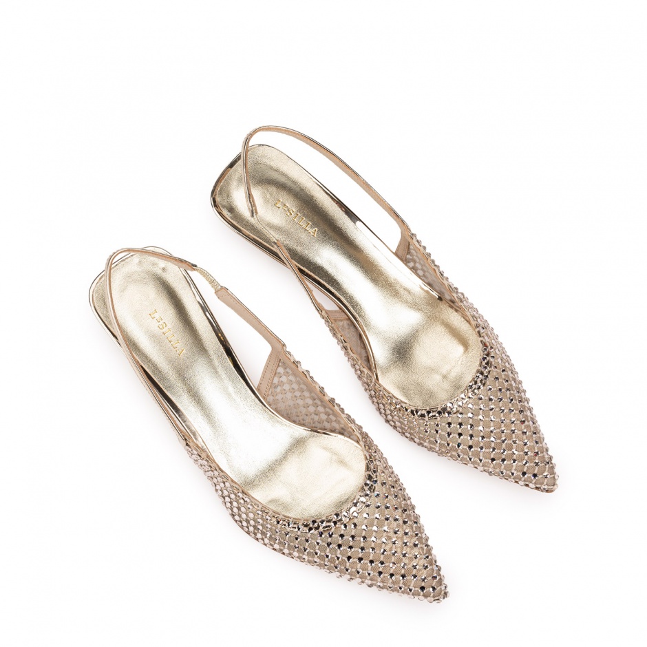 Le Silla Дамски елегантни обувки с камъчета - изглед 4