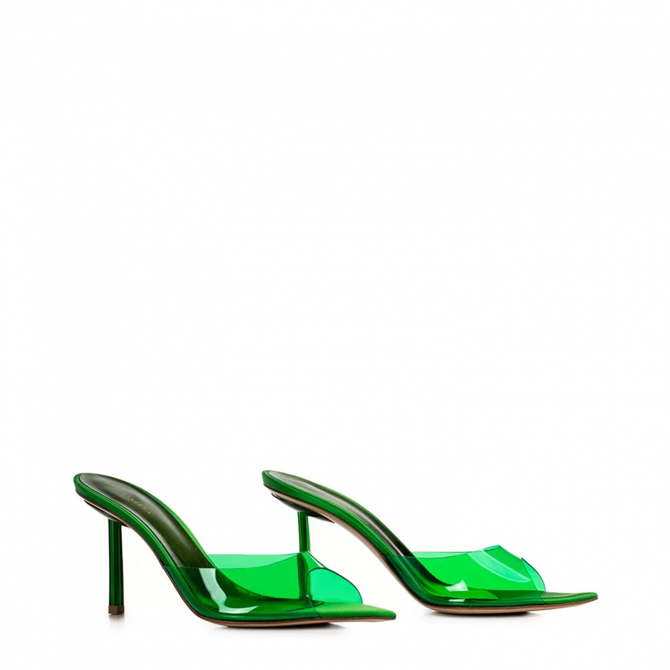 Le Silla Дамски зелени сандали - изглед 2