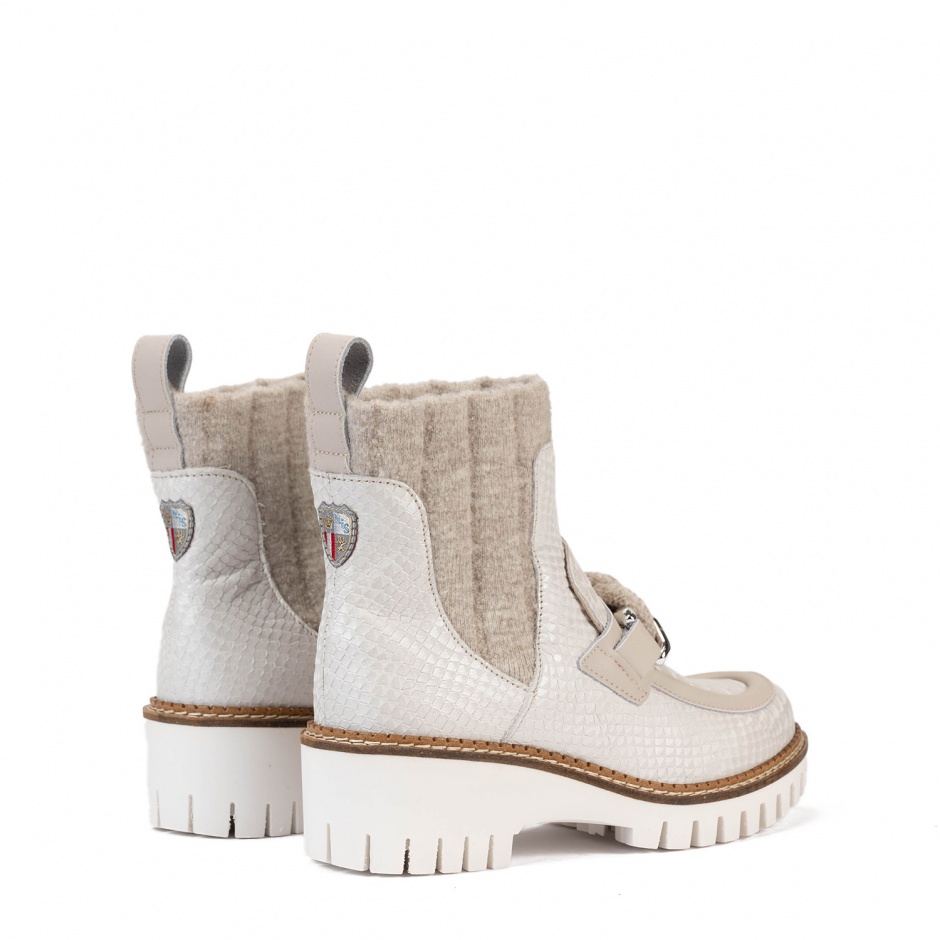 NEW ITALIA SHOES Дамски бели боти - изглед 4 - Pepina NEW ITALIA SHOES Дамски бели боти - изглед 4