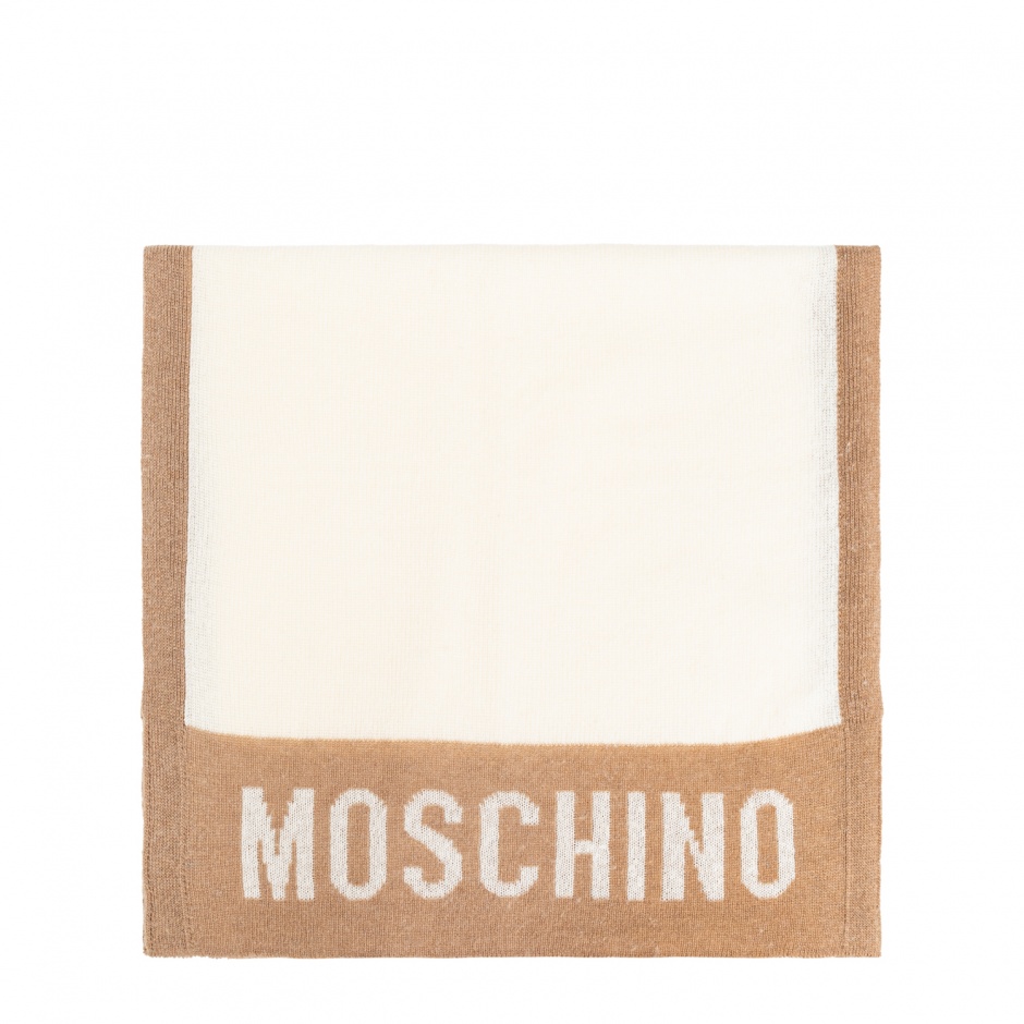 MOSCHINO1 Плетен зимен шал - изглед 1