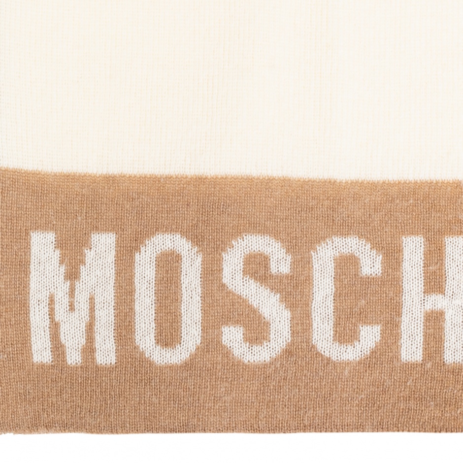MOSCHINO1 Плетен зимен шал - изглед 2