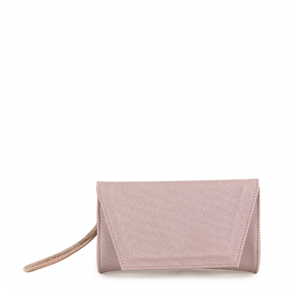 Albano Дамска розова чанта клъч - изглед 1