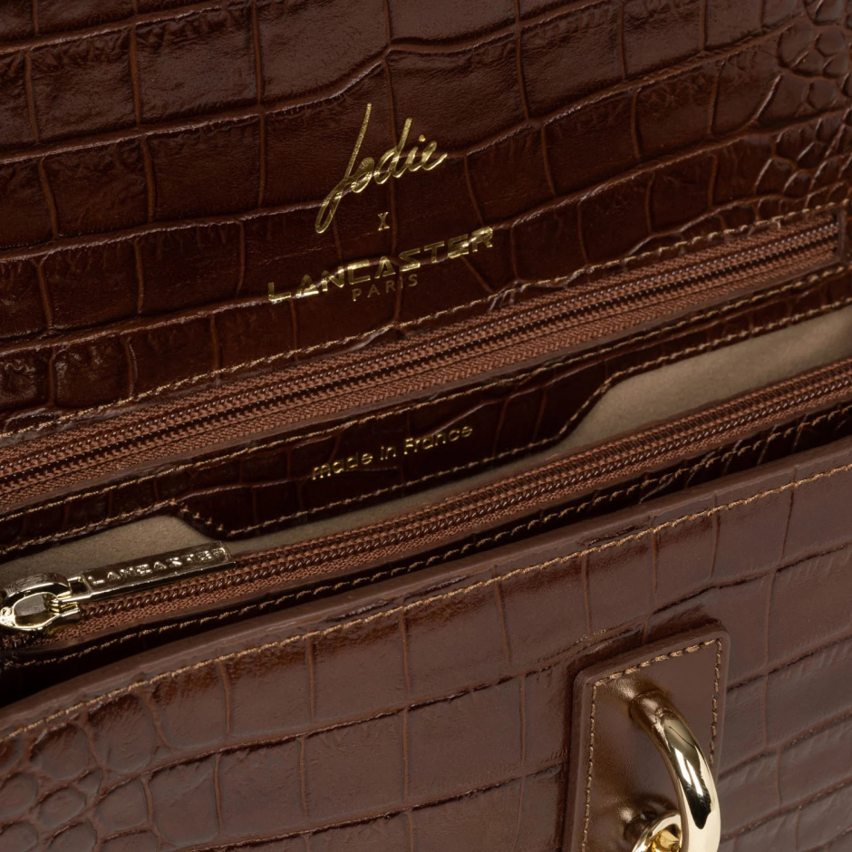 LANCASTER Дамска кафява чанта Jodiex - изглед 5