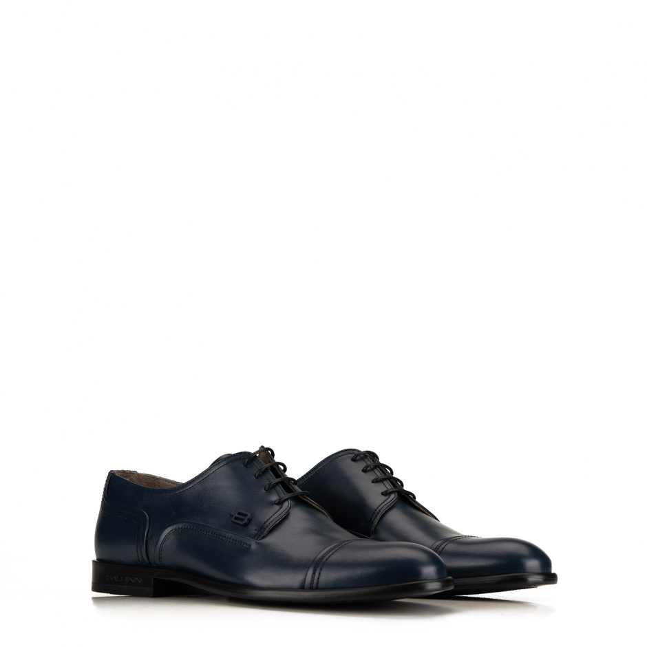 Baldinini Мъжки сини елегантни обувки - изглед 3