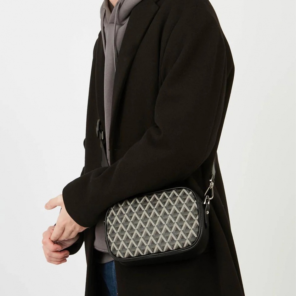 LANCASTER Дамска черна чанта Crossbody - изглед 4 - Pepina LANCASTER Дамска черна чанта Crossbody - изглед 4
