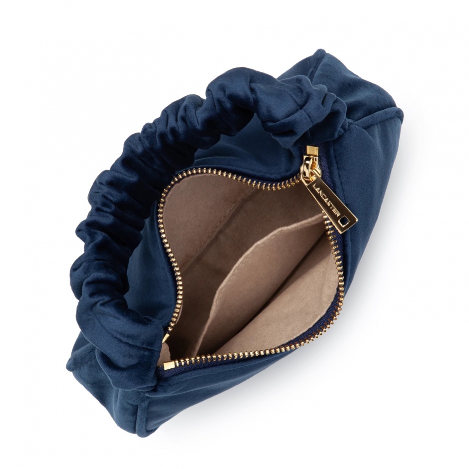 LANCASTER Дамска синя чанта Clutch - изглед 4