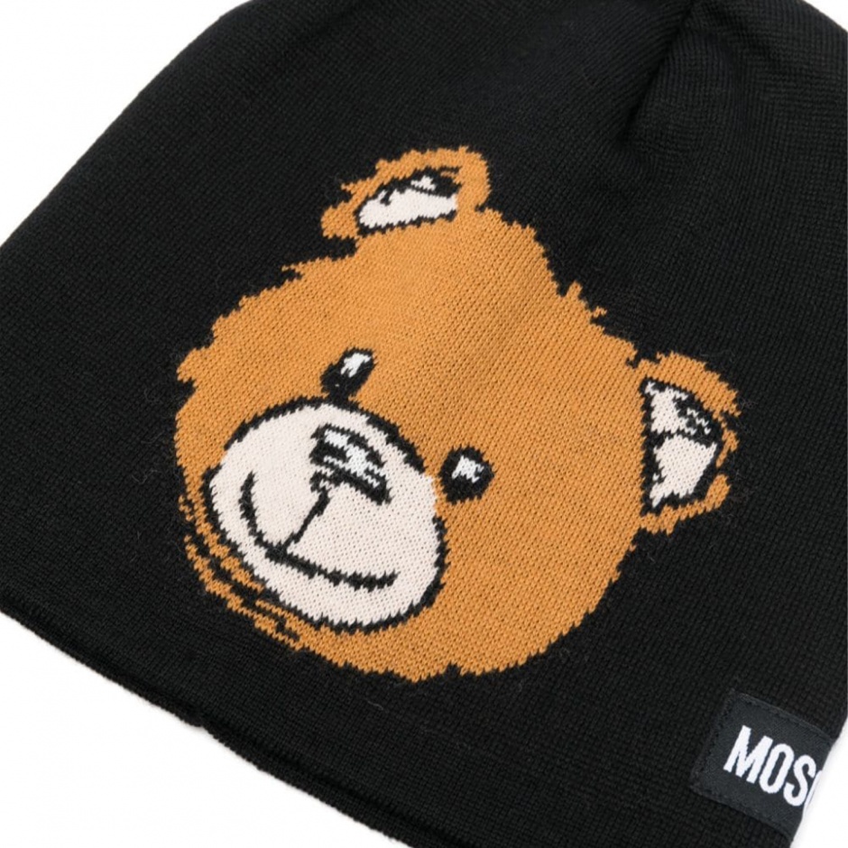 MOSCHINO1 Плетена шапка - изглед 2 - Pepina MOSCHINO1 Плетена шапка - изглед 2