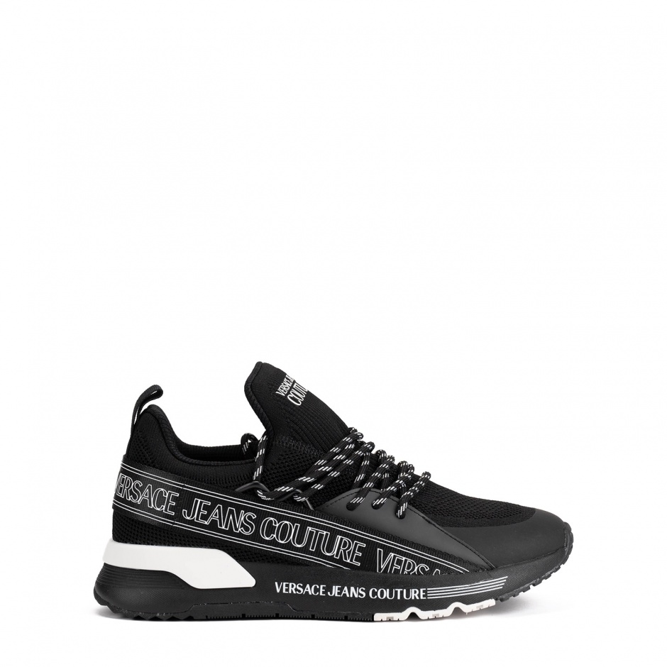 VERSACE JEANS Мъжки черни маратонки - изглед 1 - Pepina VERSACE JEANS Мъжки черни маратонки - изглед 1