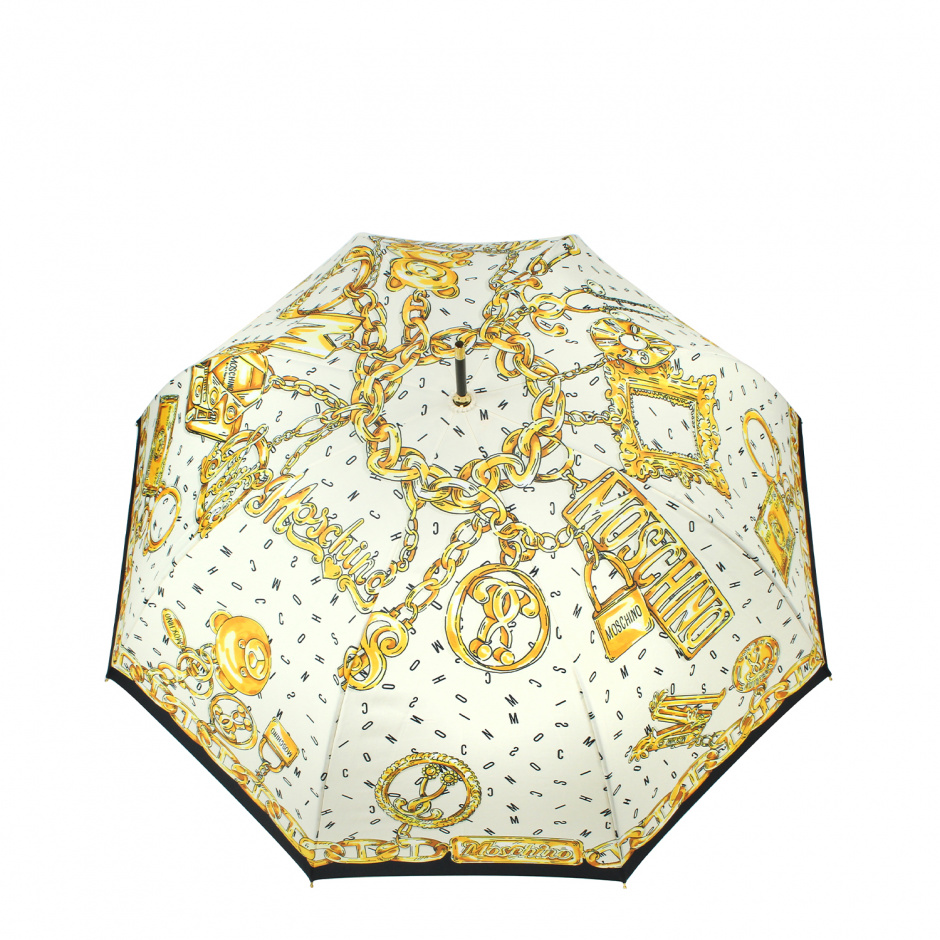 MOSCHINO Дамски цветен чадър - изглед 2