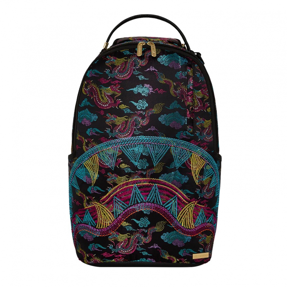 SPRAYGROUND Раница EMBROIDERED DRAGONS - изглед 1