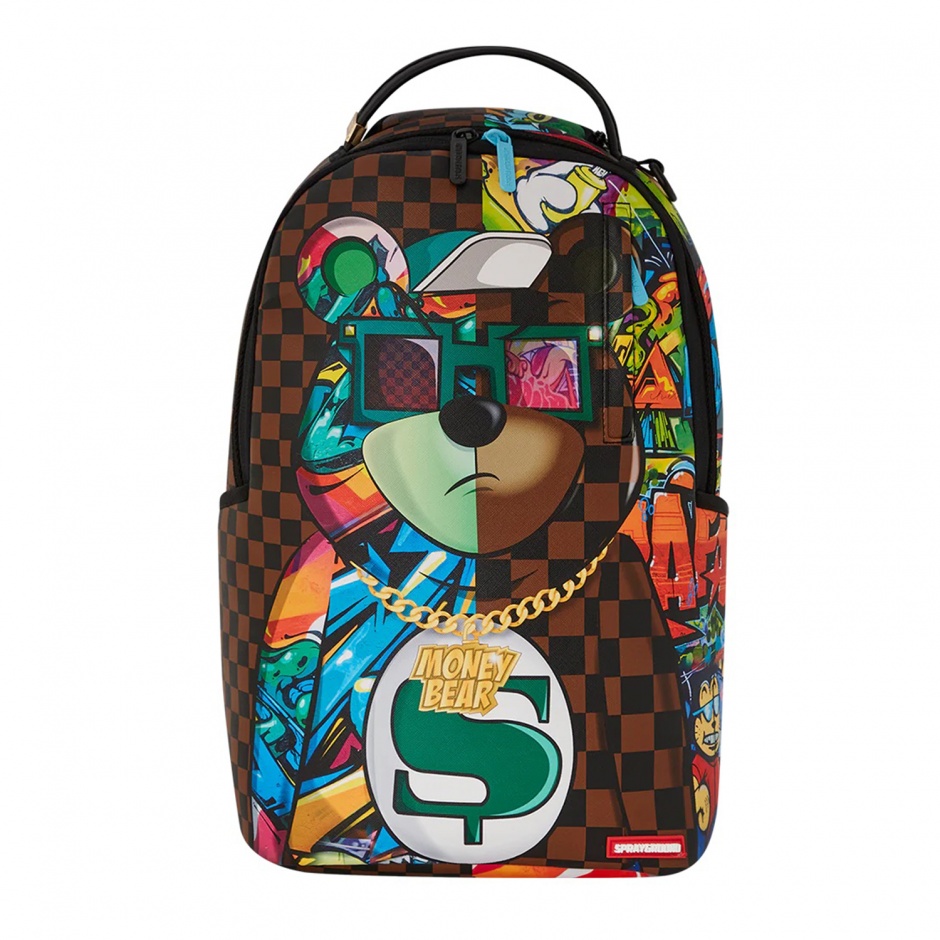 SPRAYGROUND Раница MONEYBEAR - изглед 1