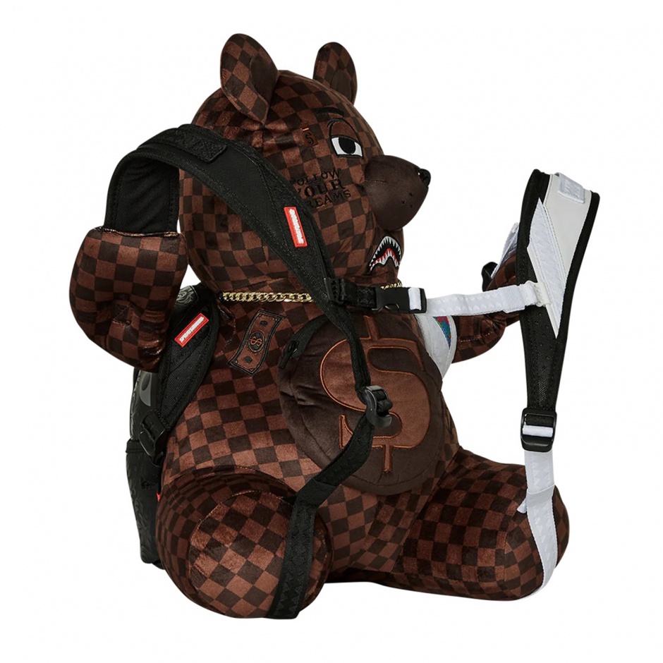 SPRAYGROUND Раница BEAR WEARING BACKPACK - изглед 5