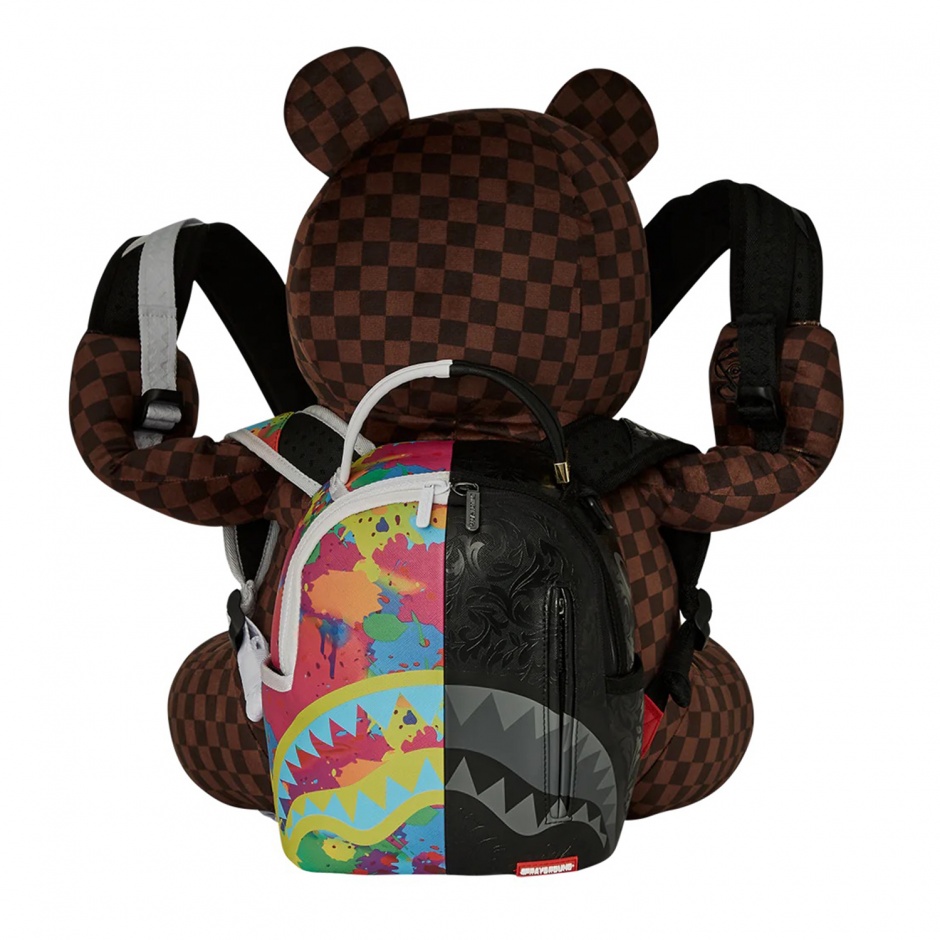 SPRAYGROUND Раница BEAR WEARING BACKPACK - изглед 3