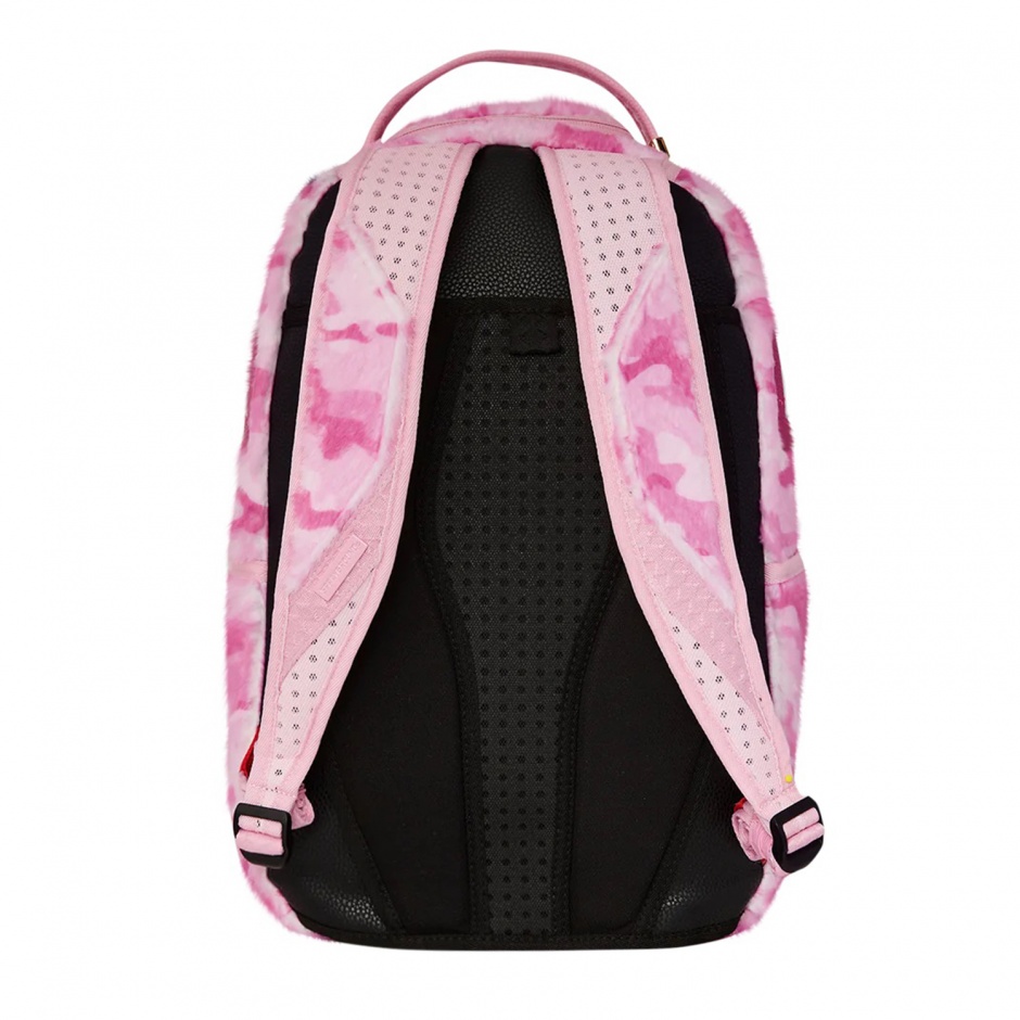 SPRAYGROUND Раница FURRROCIOUS IN PINK - изглед 4