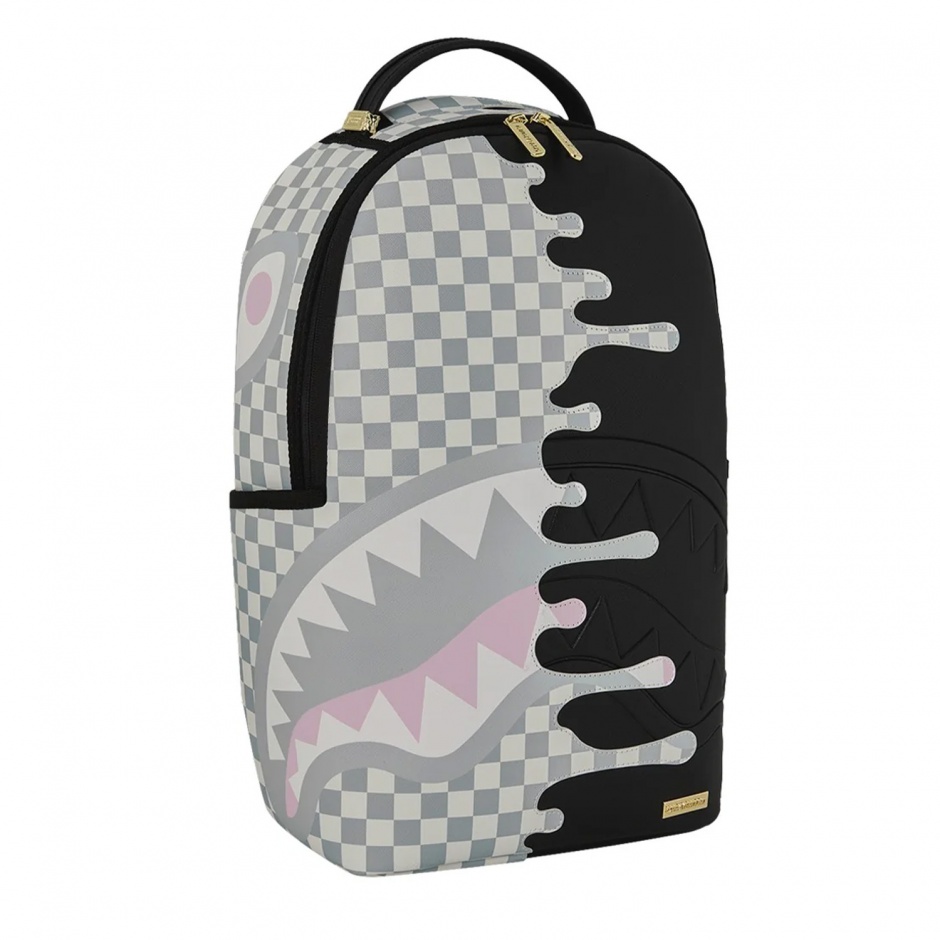 SPRAYGROUND Раница CREAM CHECK SIDE DRIP - изглед 2 - Pepina SPRAYGROUND Раница CREAM CHECK SIDE DRIP - изглед 2