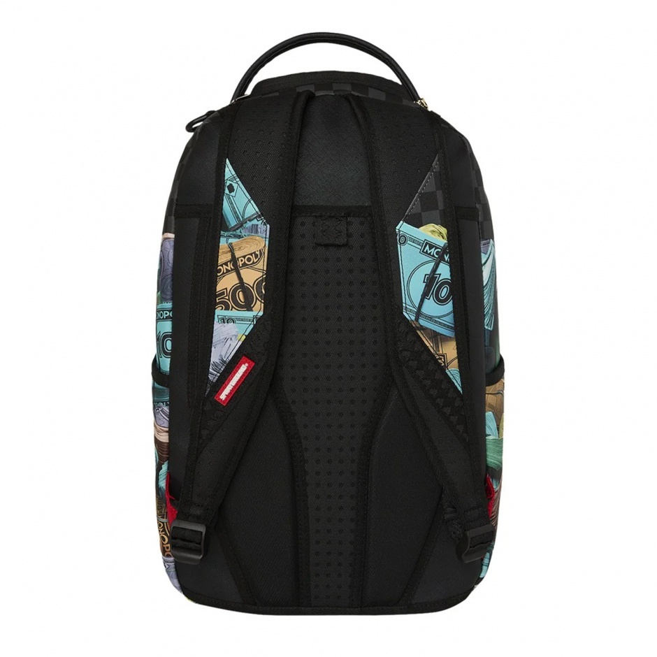 SPRAYGROUND Раница MONOPOLY STACK UP - изглед 3
