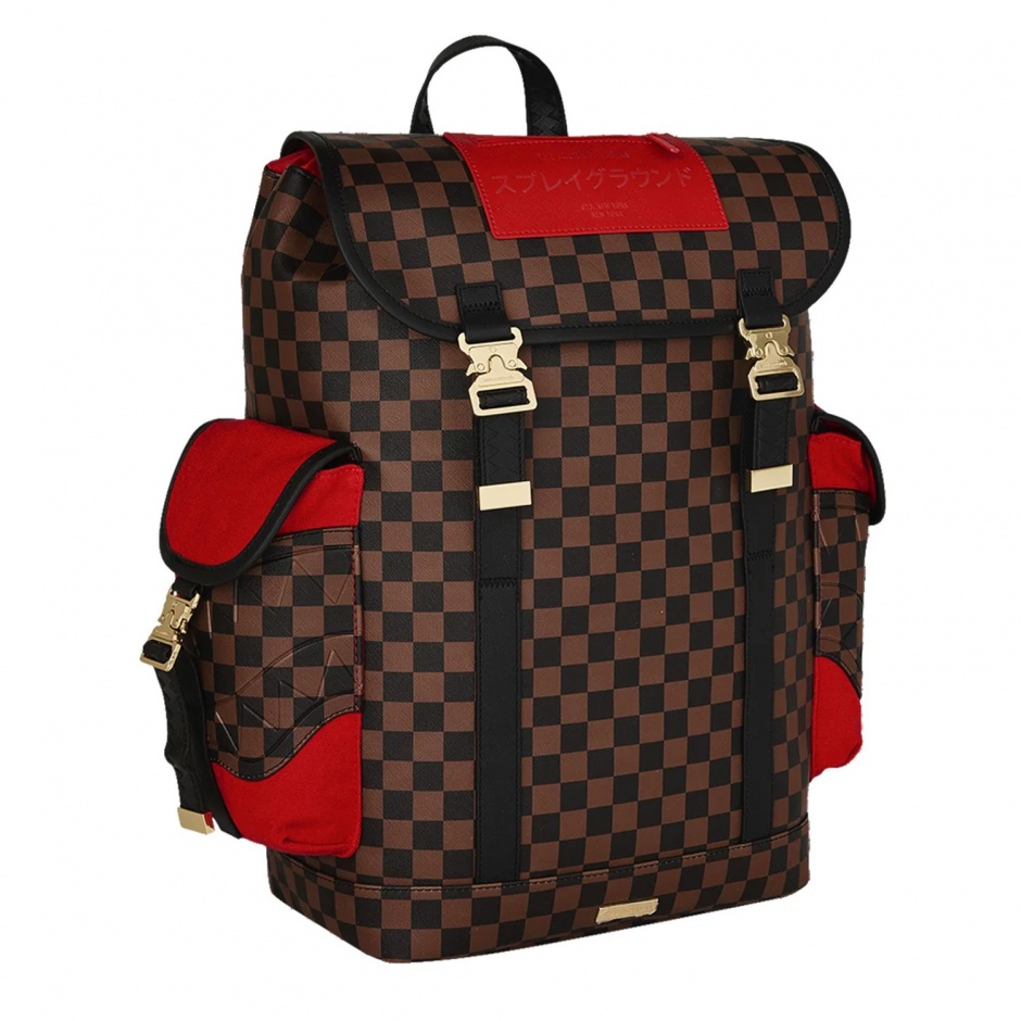 SPRAYGROUND Карго раница KATANA CHECK BOSS - изглед 2 - Pepina SPRAYGROUND Карго раница KATANA CHECK BOSS - изглед 2