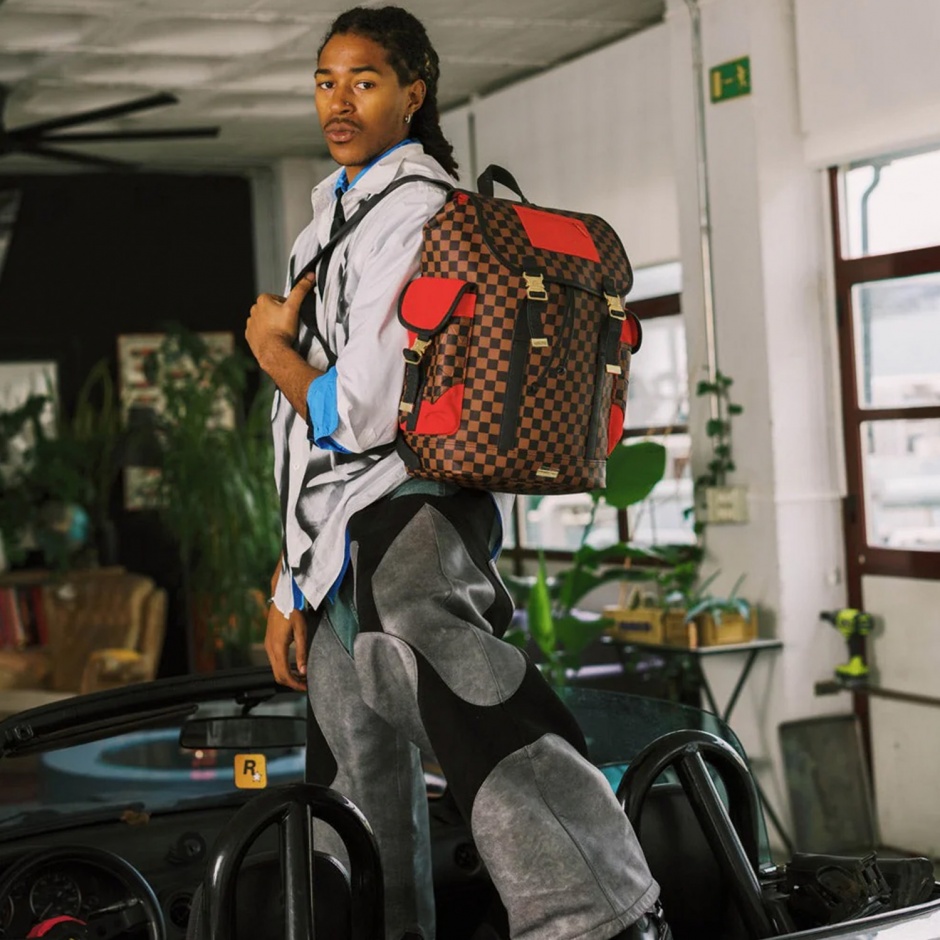 SPRAYGROUND Карго раница KATANA CHECK BOSS - изглед 4 - Pepina SPRAYGROUND Карго раница KATANA CHECK BOSS - изглед 4