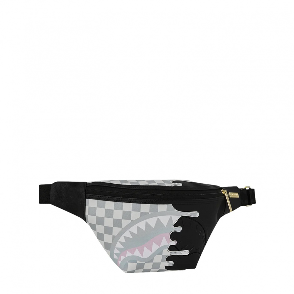 SPRAYGROUND Чанта за кръст CREAM CHECK SIDE DRIP - изглед 2 - Pepina SPRAYGROUND Чанта за кръст CREAM CHECK SIDE DRIP - изглед 2