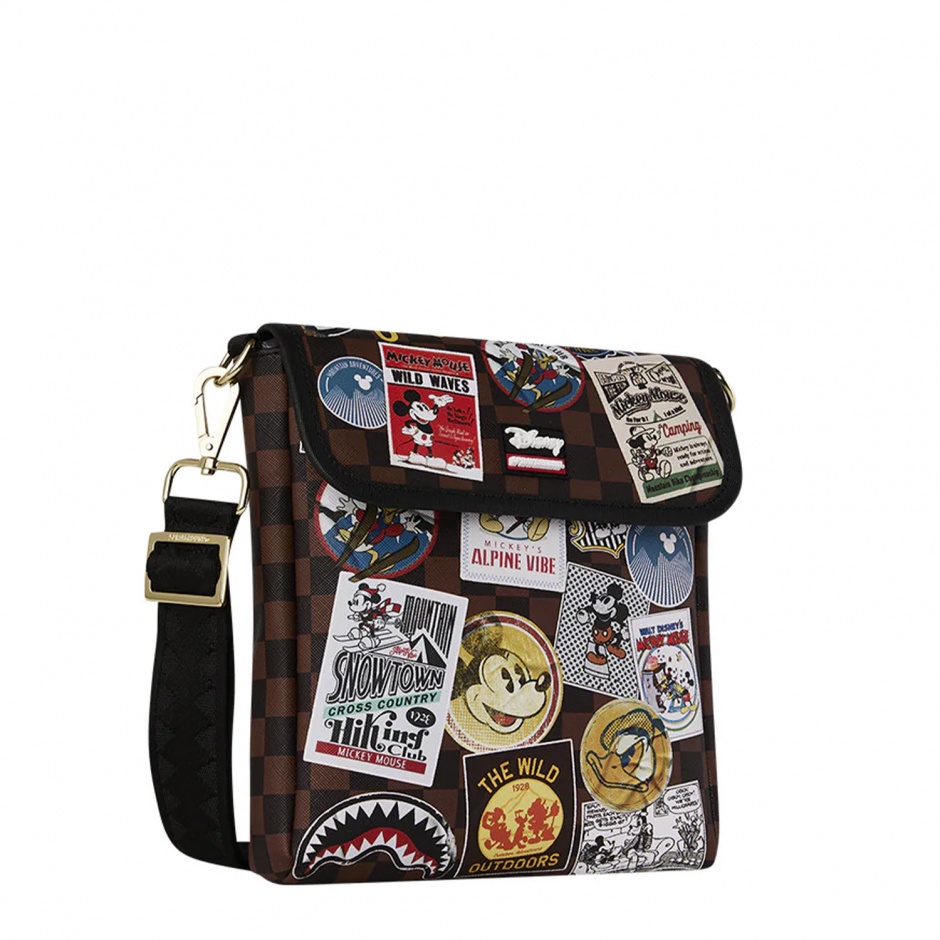 SPRAYGROUND Чанта през рамо Mickey Mouse Global Mogul - изглед 2 - Pepina SPRAYGROUND Чанта през рамо Mickey Mouse Global Mogul - изглед 2