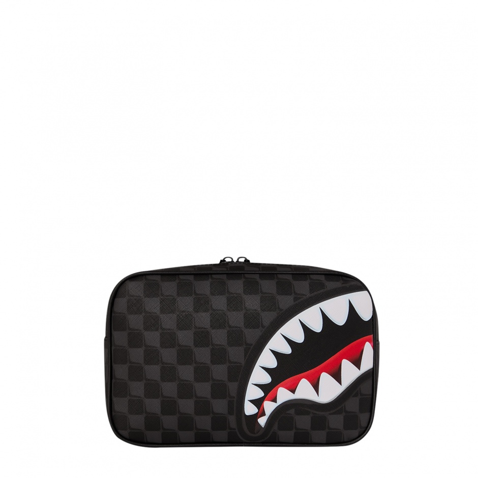 SPRAYGROUND Несесер SHARKS IN PARIS BALLOON BLACK - изглед 3 - Pepina SPRAYGROUND Несесер SHARKS IN PARIS BALLOON BLACK - изглед 3