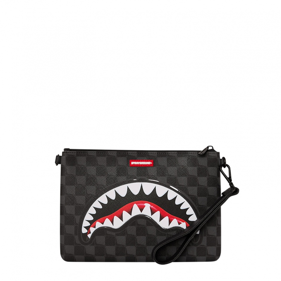 SPRAYGROUND Чанта през рамо SHARKS IN PARIS BALLOON BLACK - изглед 3 - Pepina SPRAYGROUND Чанта през рамо SHARKS IN PARIS BALLOON BLACK - изглед 3