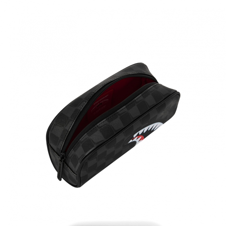 SPRAYGROUND Несесер SHARKS IN PARIS BALLOON BLACK - изглед 3