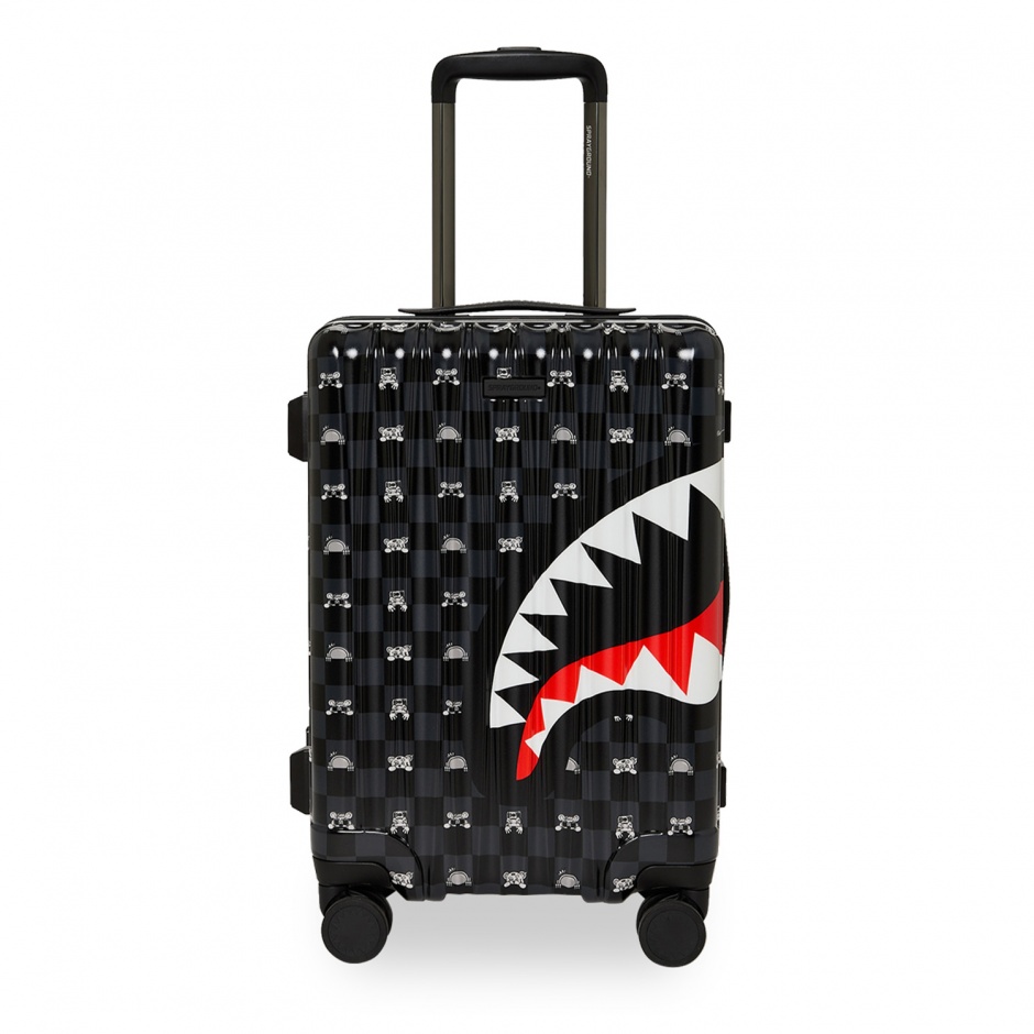 SPRAYGROUND Малък куфар GRAY PEEKING CHARACTER - изглед 1