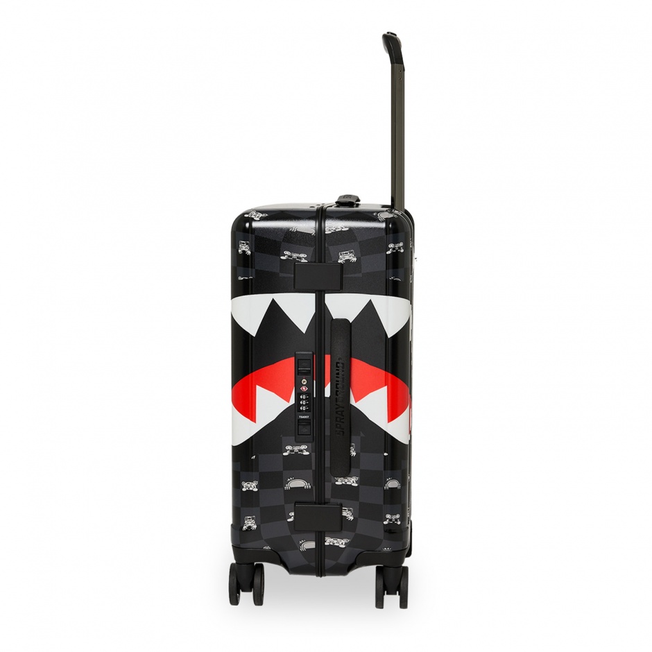SPRAYGROUND Малък куфар GRAY PEEKING CHARACTER - изглед 2